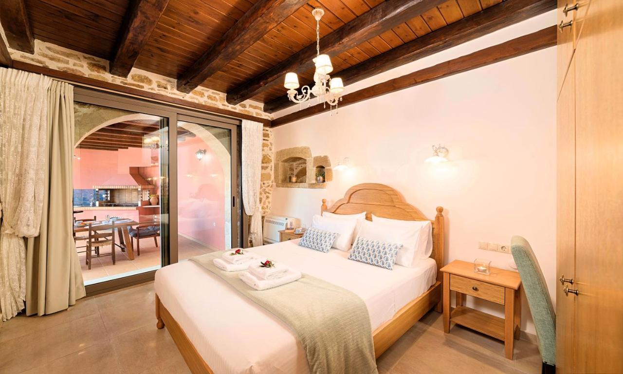 Steve Kois Villa Heated Pool Chrissi Akti Chania Exterior foto